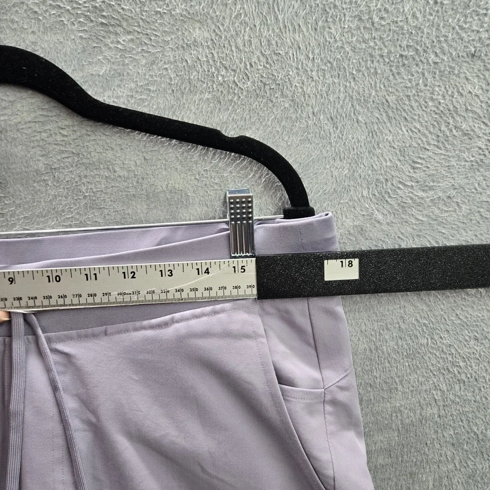 Mandala Women Scrub Pants P-L Lavender Nylon Viscose Cargo Jogger Edua-Tek